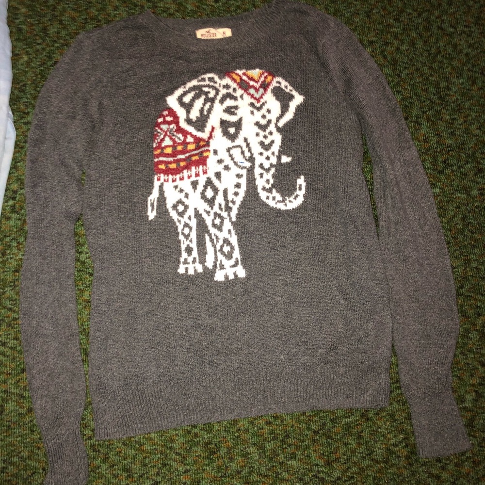 Hollister elephant sweater!